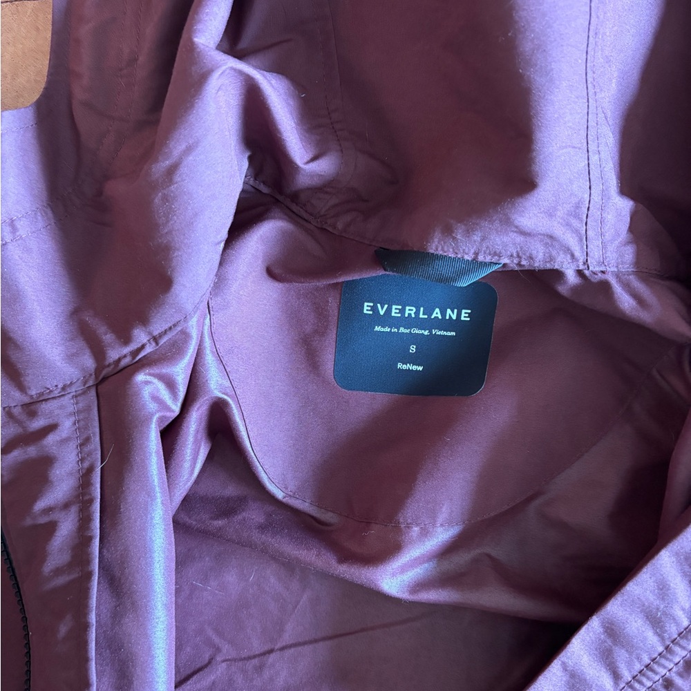 Everlane Burgundy Lightweight Jacket - Picture 3 of 13